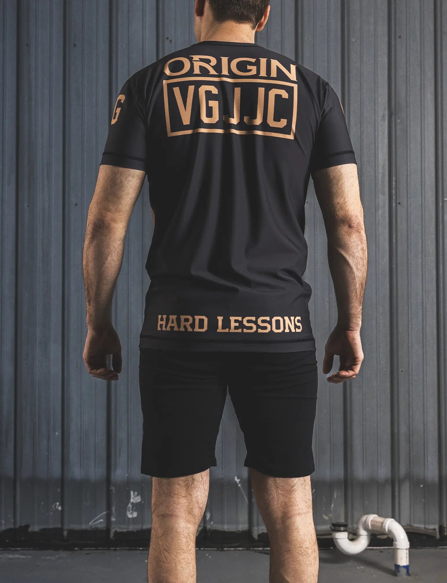 VGHC HARD LESSONS SS COMFORT FIT RASHGUARD - Image 6