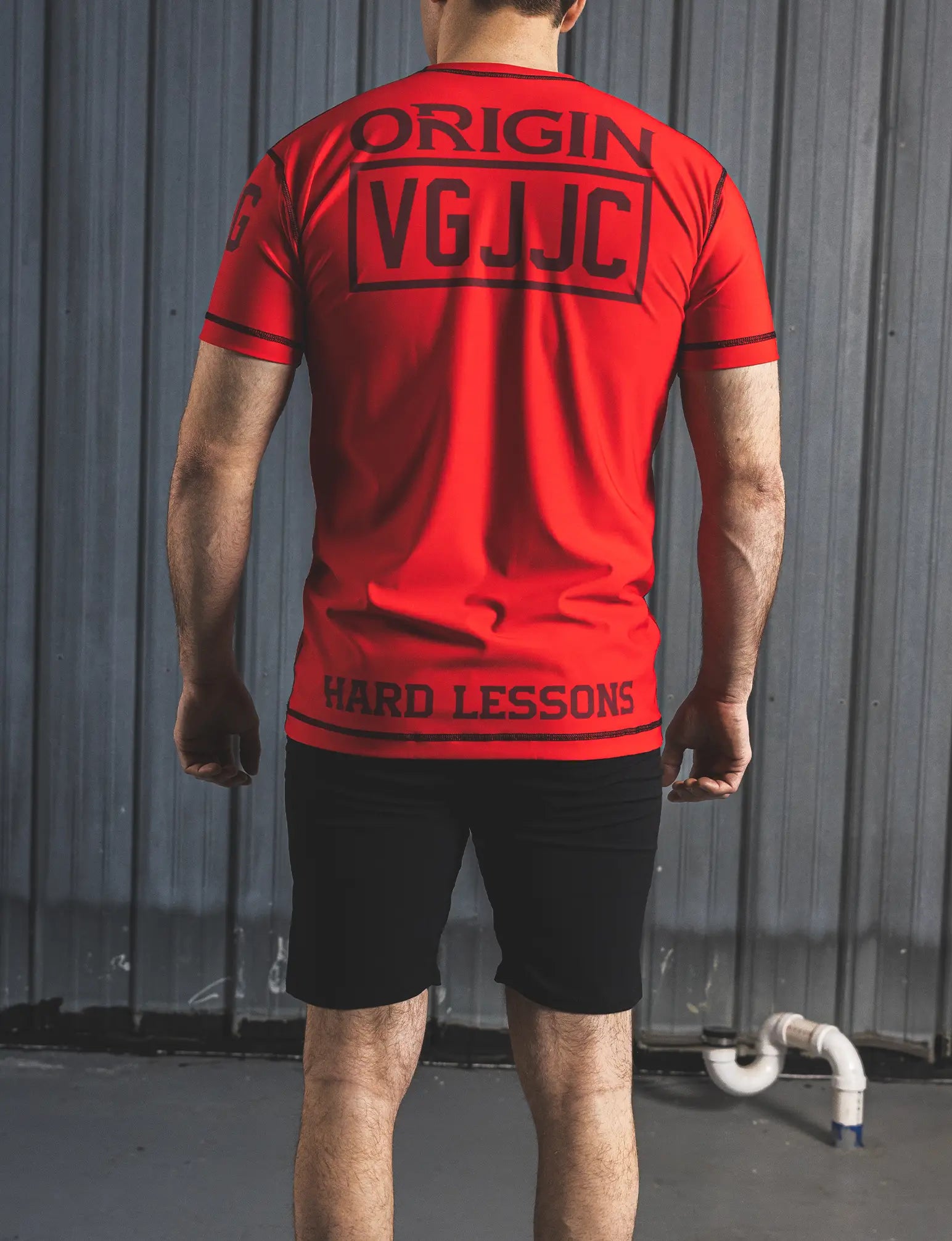 VGHC HARD LESSONS SS COMFORT FIT RASHGUARD - Image 8