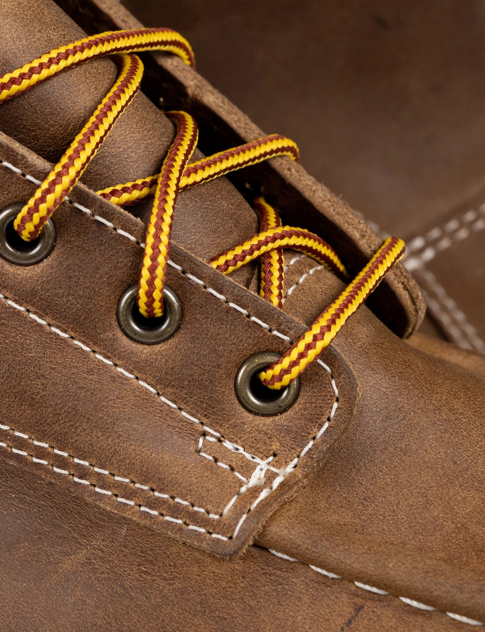 MAINE MOC STEEL TOE BOOT 6 - NATURAL WEDGE SOLE - Image 15