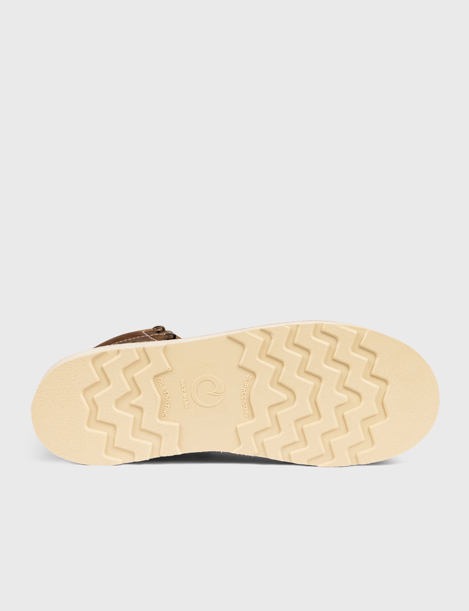 MAINE MOC STEEL TOE BOOT 6 - NATURAL WEDGE SOLE - Image 8