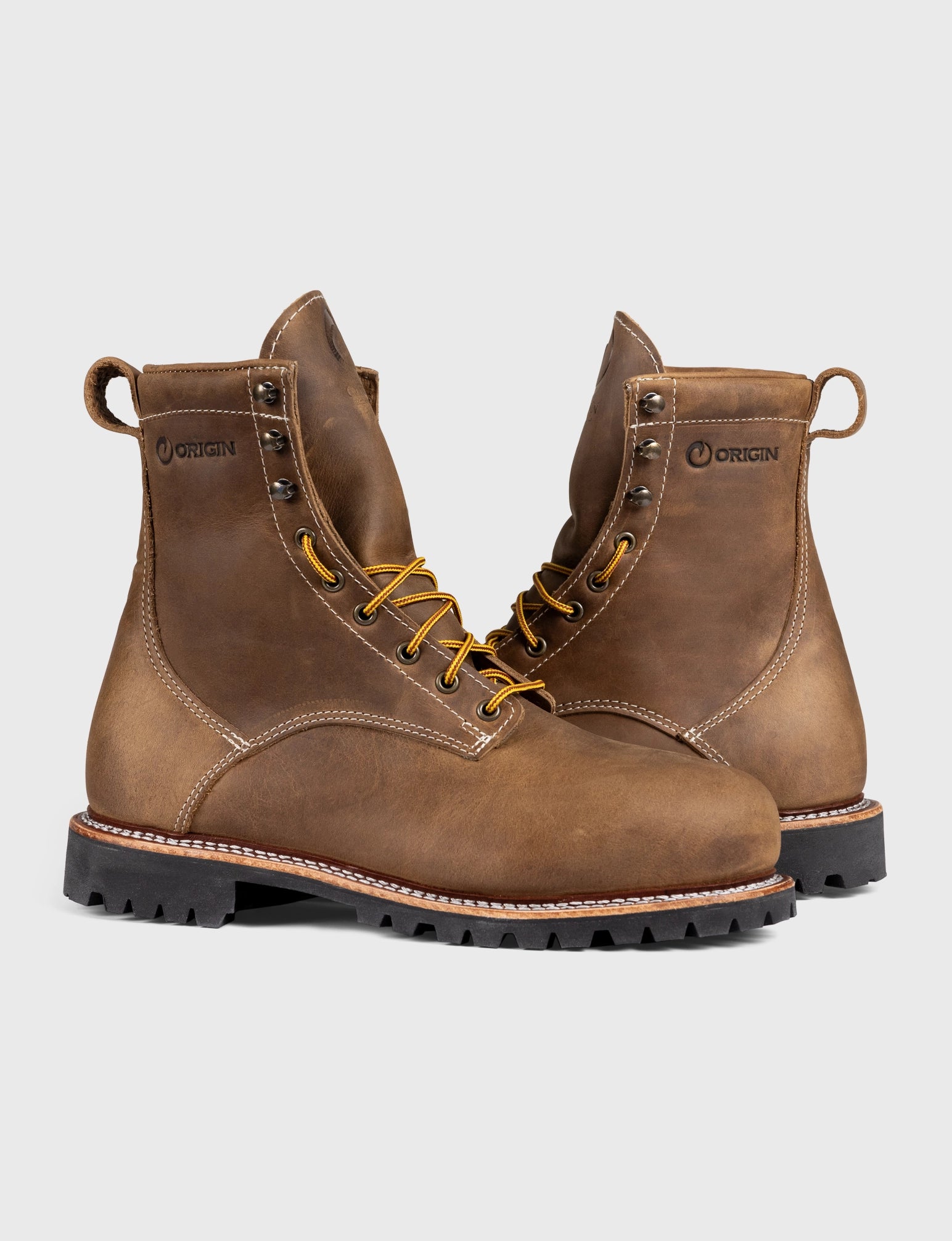 THE WILTON 8 STEEL TOE WORK BOOT - BIG LUG - Image 3