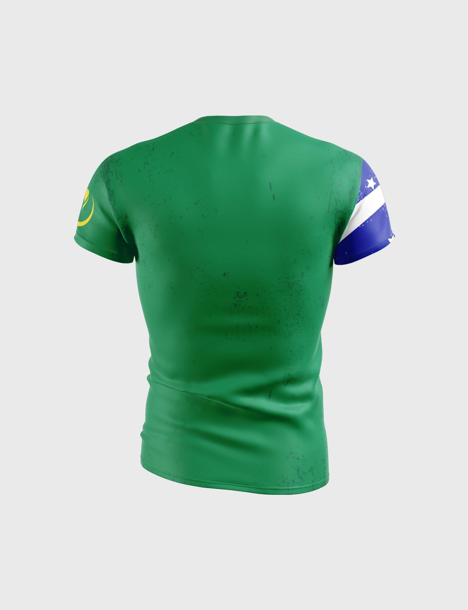 BRAZIL FLAG SS COMFORT FIT RASHGUARD - Image 2