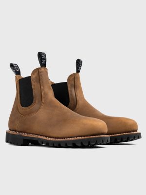 IRONSIDE CHELSEA STEEL TOE BOOT BIG LUG SOLE