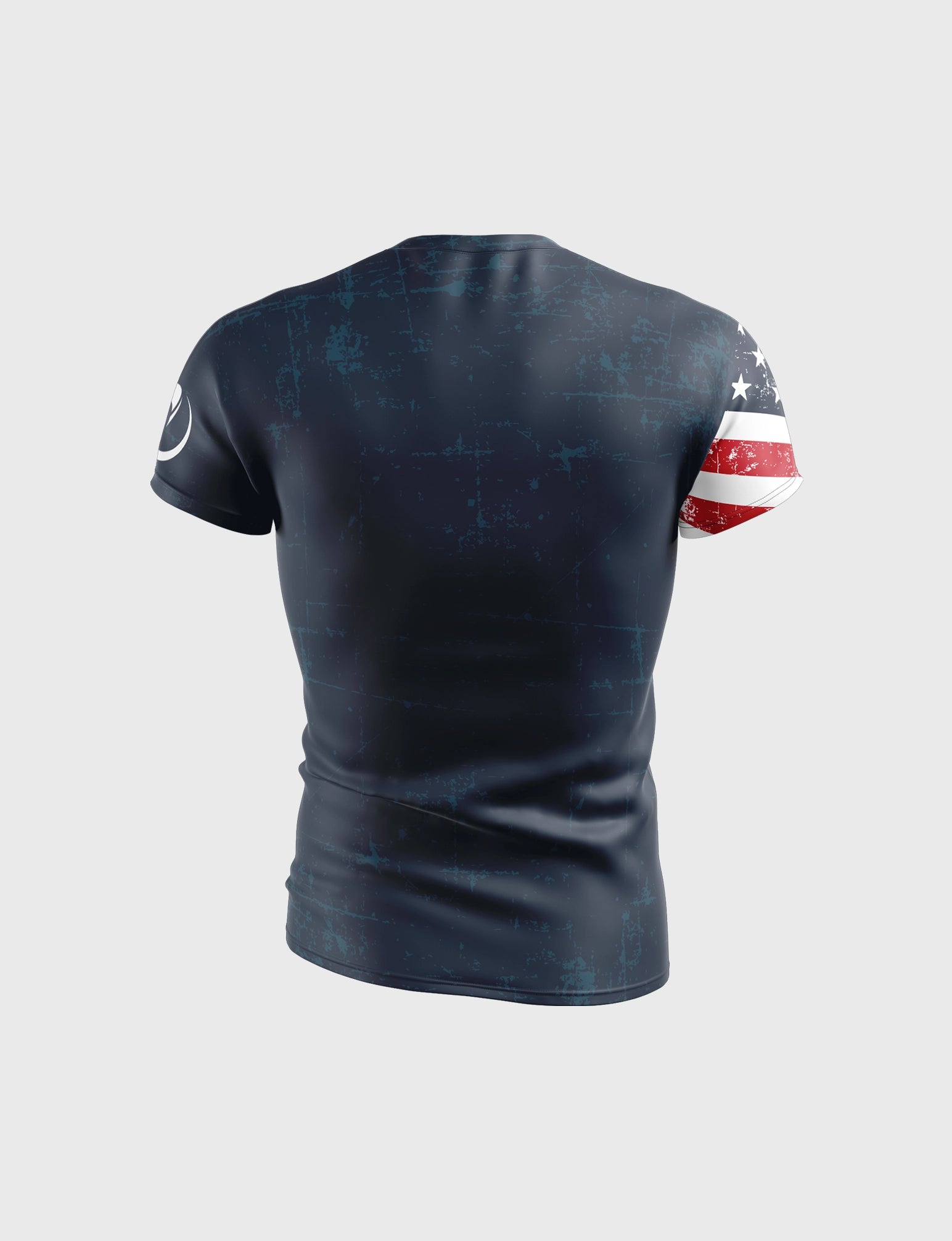 USA FLAG SS COMPRESSION FIT RASHGUARD - Image 2
