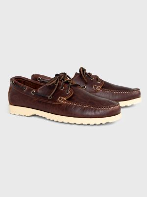 AMERICAN BISON BOAT SHOE - GRADED QUALITY