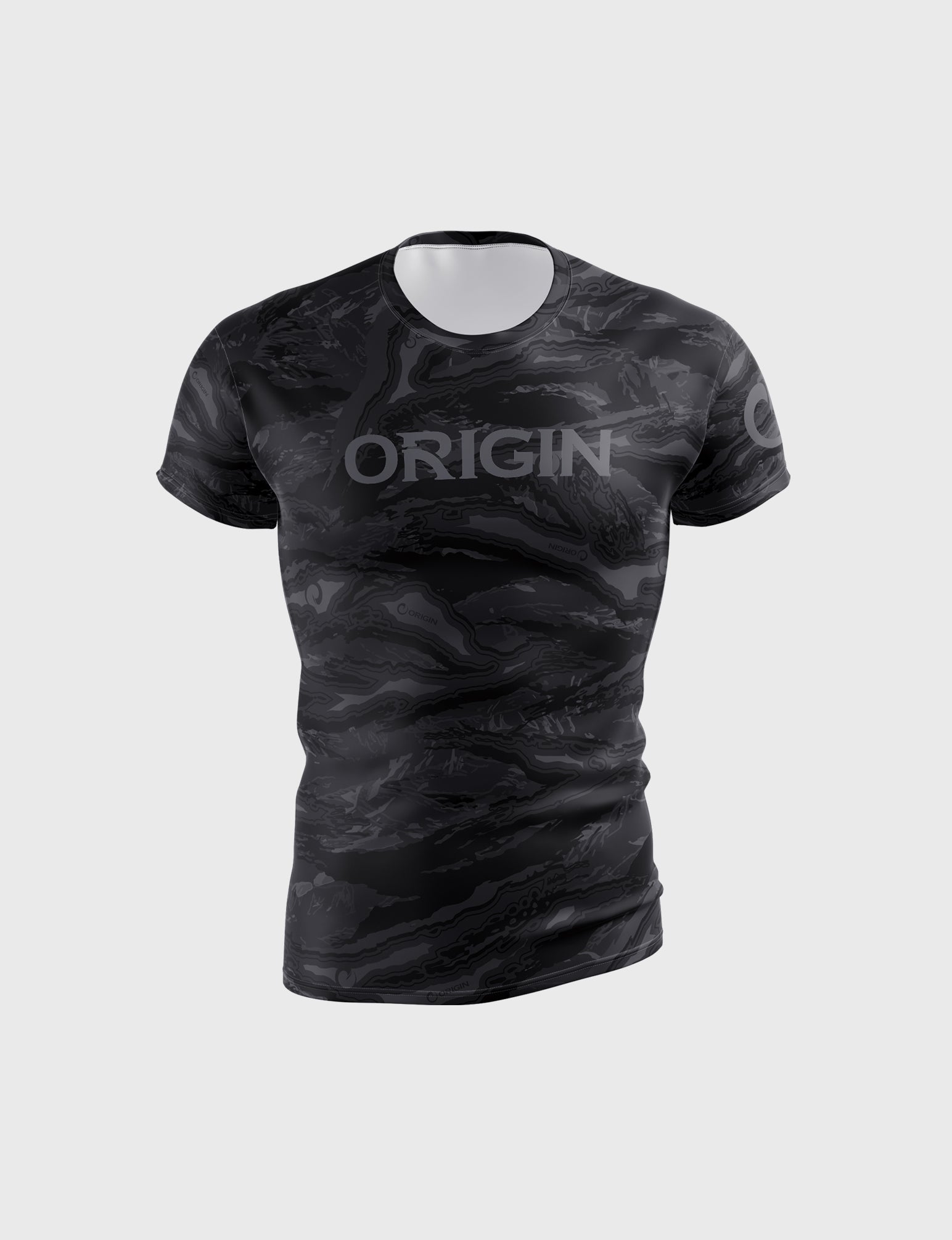 ORIGIN RAPTOR? CAMO SS COMFORT FIT RASHGUARD