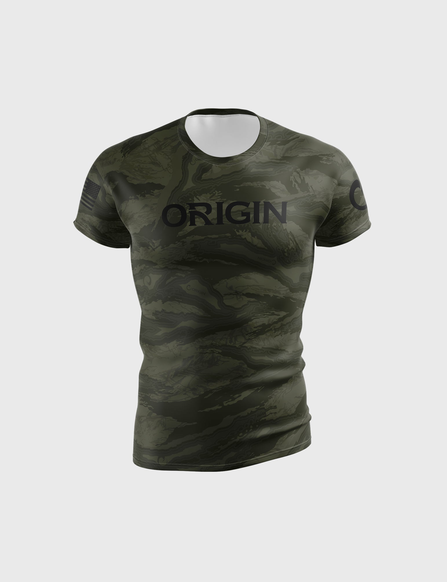 ORIGIN RAPTOR? CAMO PATRIOT SS COMPRESSION RASHGUARD