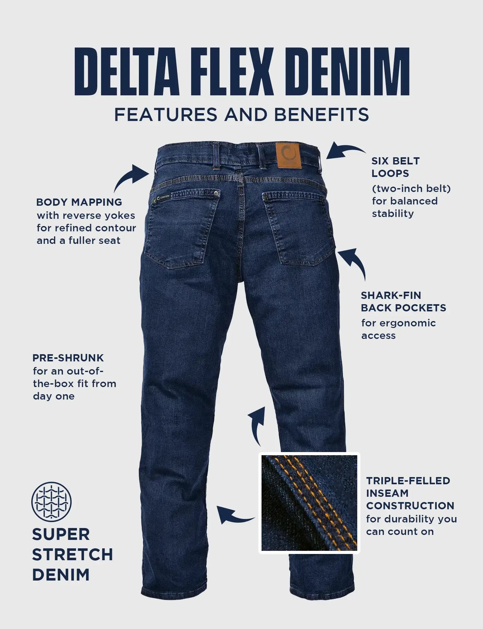 DELTA FLEX JEANS - RELAXED - Image 6