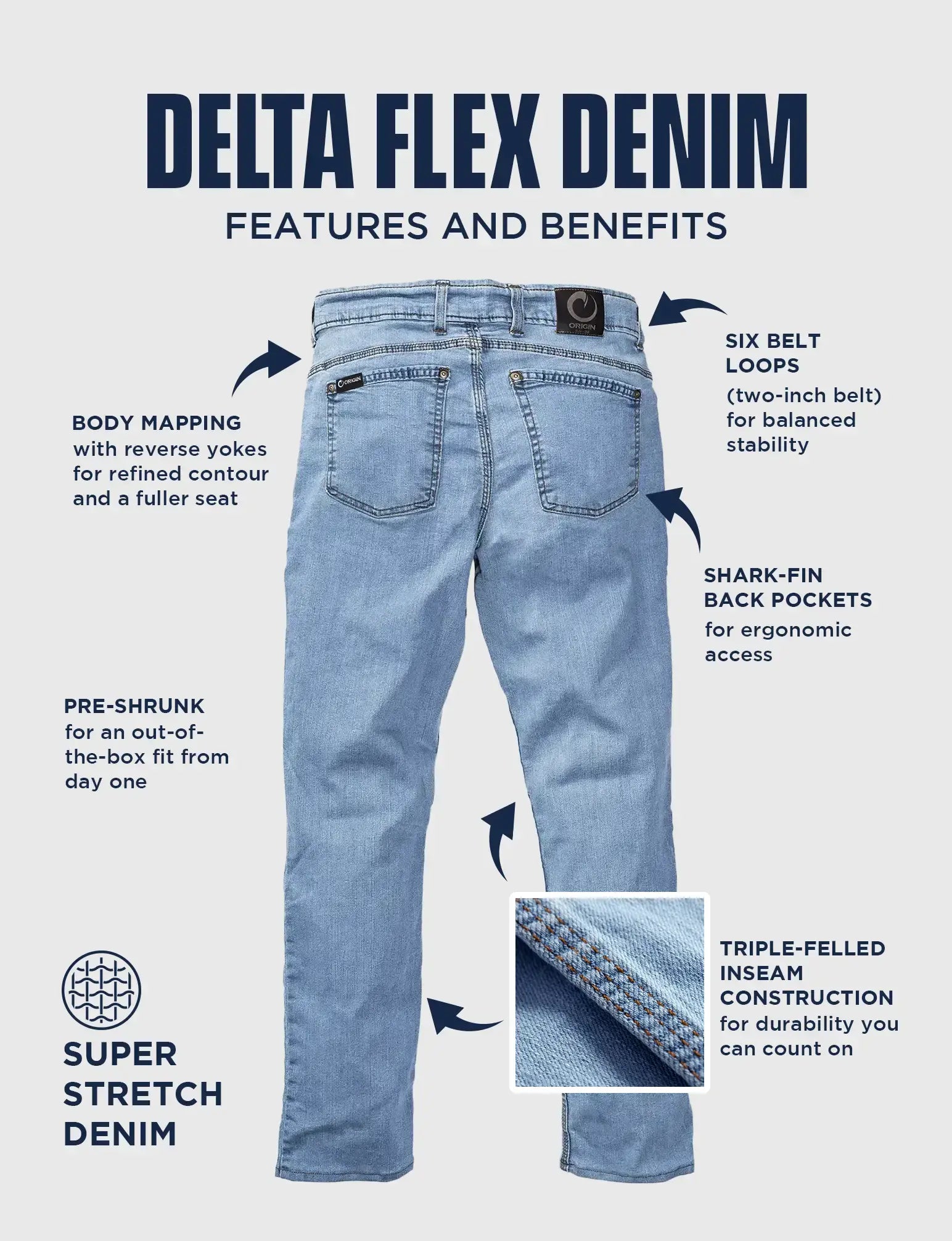 DELTA FLEX JEANS - RELAXED - Image 7