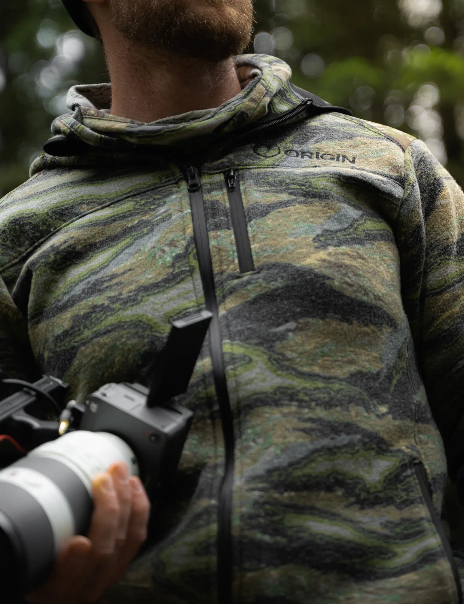 ORIGIN STEALTH WOOL? HOODED JACKET - ORIGIN RAPTOR? CAMO - Image 4